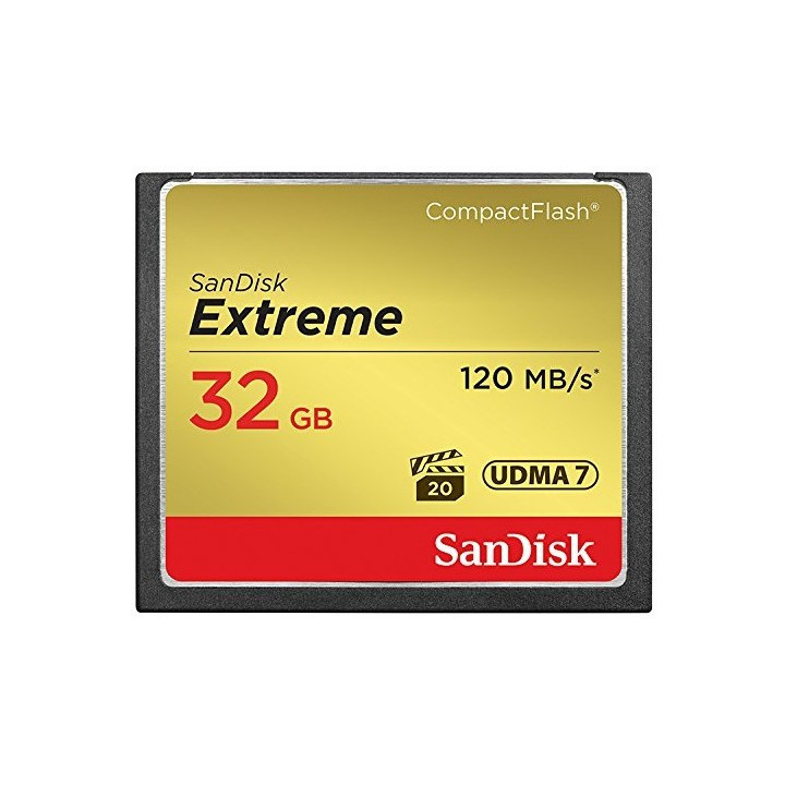 Sandisk 32GB Extreme cartão de memória Flash compacto