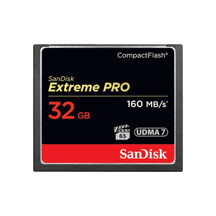 Sandisk 32GB Extreme Pro CF 160MB s cartão de memória Flash compacto