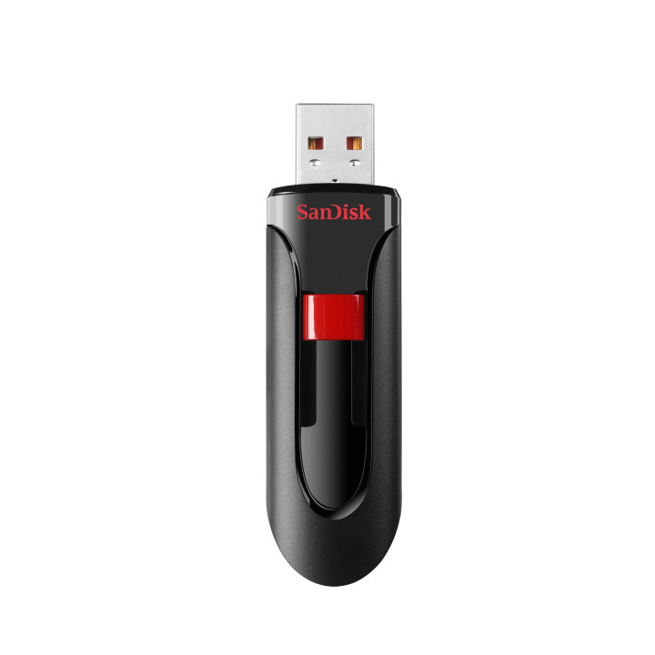 Sandisk Cruzer Glide unidade de memória USB 32 GB USB Type-A 2.0 Preto, Vermelho