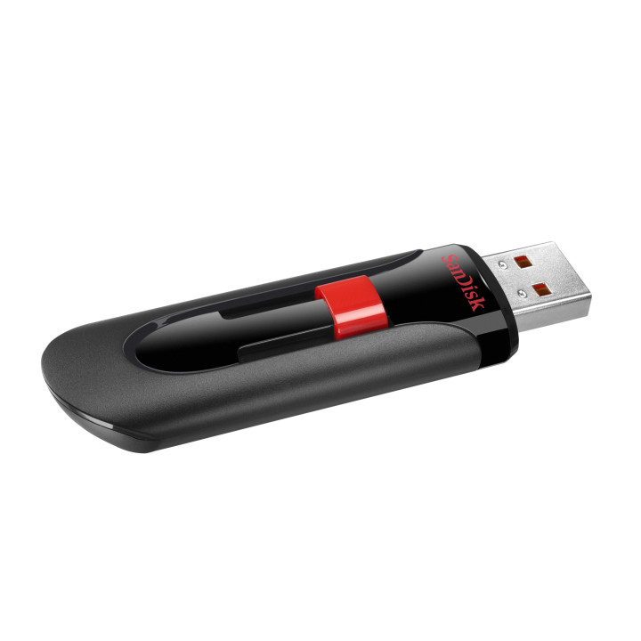 Sandisk Cruzer Glide unidade de memória USB 32 GB USB Type-A 2.0 Preto, Vermelho