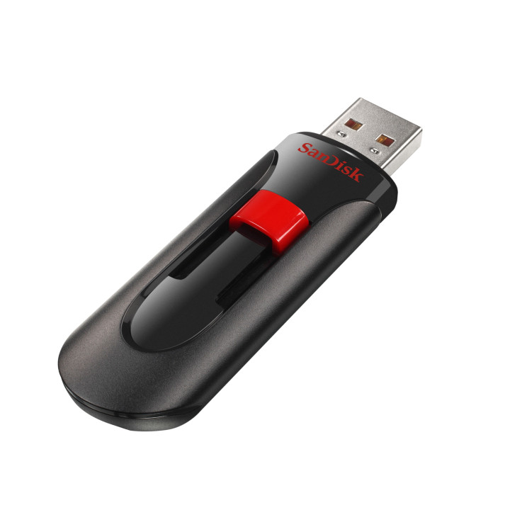 Sandisk Cruzer Glide unidade de memória USB 32 GB USB Type-A 2.0 Preto, Vermelho