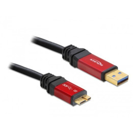 DeLOCK 5.0m 3.0 USB A-micro-B cabo USB 5 m 3.2 Gen 1 (3.1 Gen 1) Micro-USB B