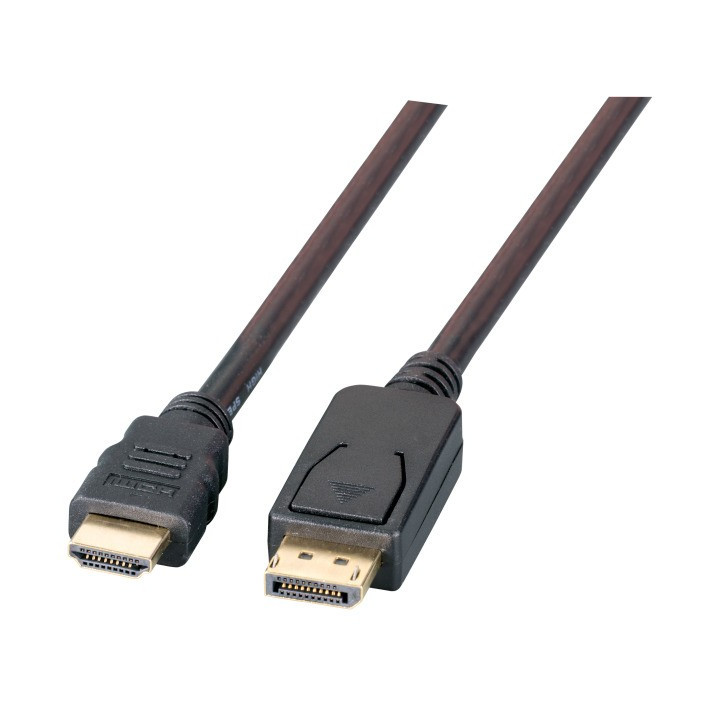 EFB Elektronik K5561SW.1V2 cabo DisplayPort 1 m HDMI Preto