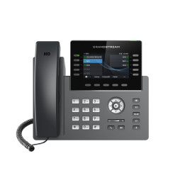 Grandstream Networks GRP2615 telefone IP Preto, Cinzento Estação com fios TFT 10 linhas Wi-Fi