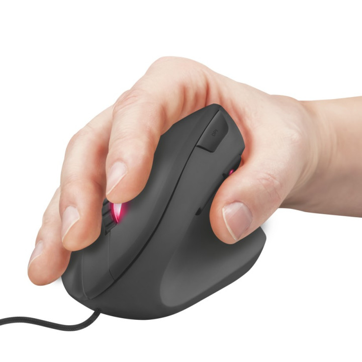 Trust GXT 144 Rexx rato USB Type-A Óptico 10000 DPI mão direita