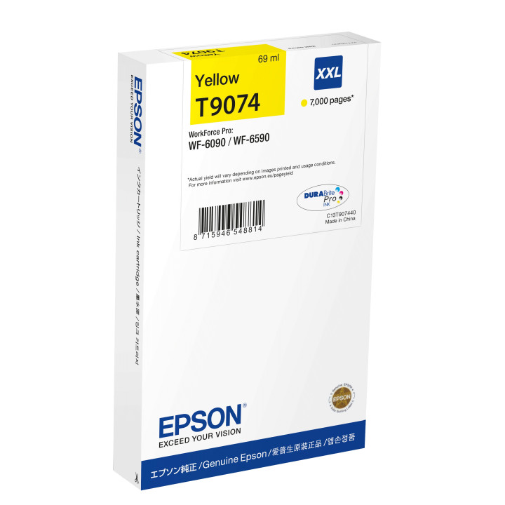 Epson T9074 Original Amarelo 1 unidade(s)