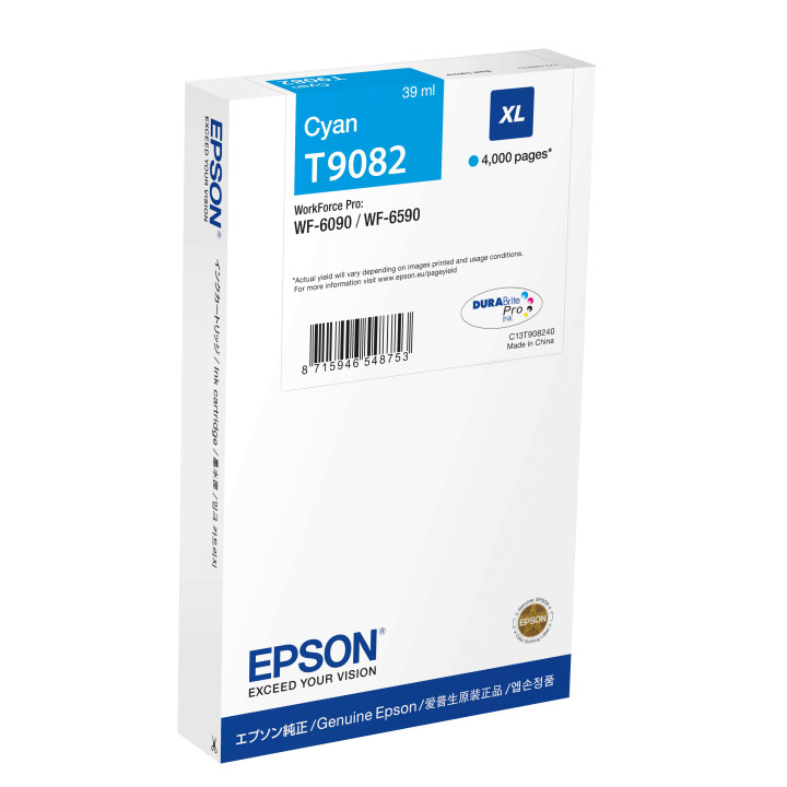 Epson T9082 Original Ciano 1 unidade(s)