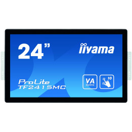 iiyama ProLite TF2415MC-B2 ecrã tátil 60,5 cm (23.8") 1920 x 1080 pixels Preto Multitoque Multi-usos