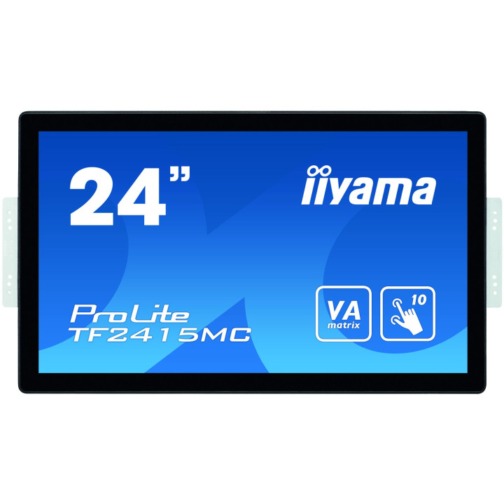 iiyama ProLite TF2415MC-B2 ecrã tátil 60,5 cm (23.8") 1920 x 1080 pixels Preto Multitoque Multi-usos