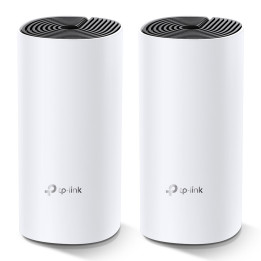 TP-LINK Deco M4(2-pack) router sem fios Dual-band (2,4 GHz   5 GHz) Gigabit Ethernet Preto, Branco