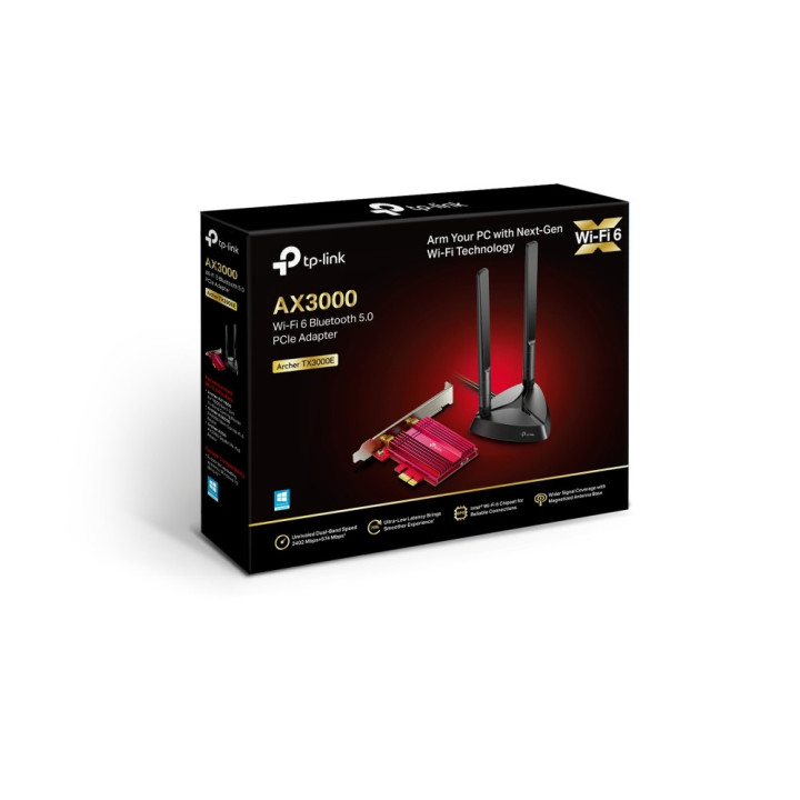 TP-LINK Archer TX3000E WLAN   Bluetooth 2402 Mbit s Interno