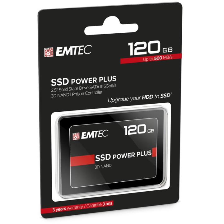Emtec X150 Power Plus 2.5" 120 GB ATA serial III