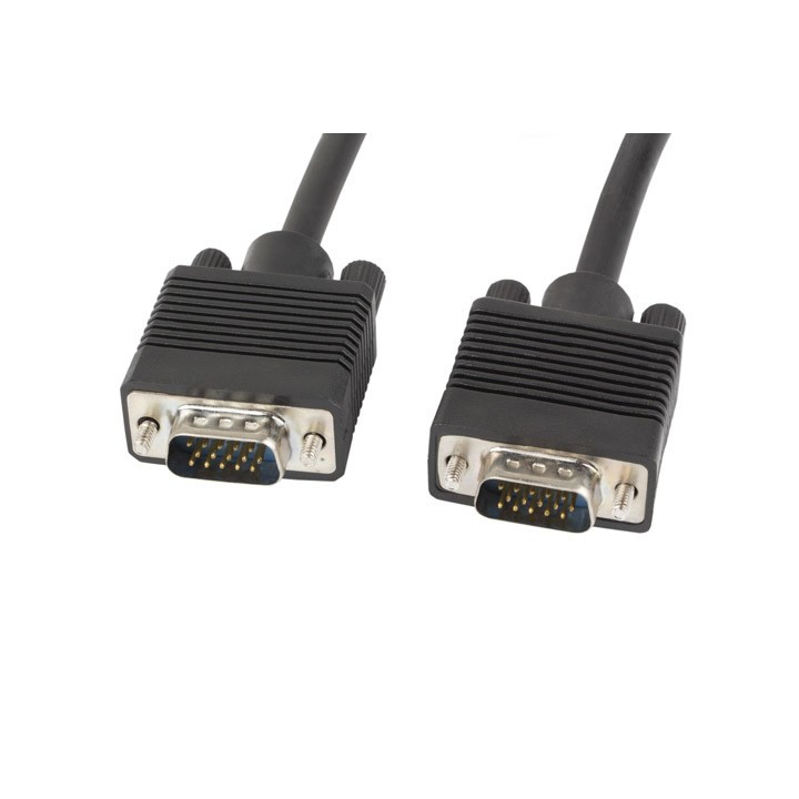 Lanberg CA-VGAC-10CC-0030-B cabo VGA 3 m VGA (D-Sub) Preto