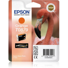 Epson Flamingo Tinteiro Laranja T0879 Ultra Gloss High-Gloss 2
