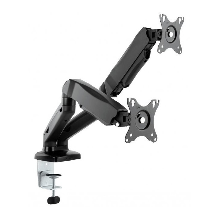 NAPOFIX Suporte de Mesa 13-27" 2xDisplays Rotativo 360 - DM3200