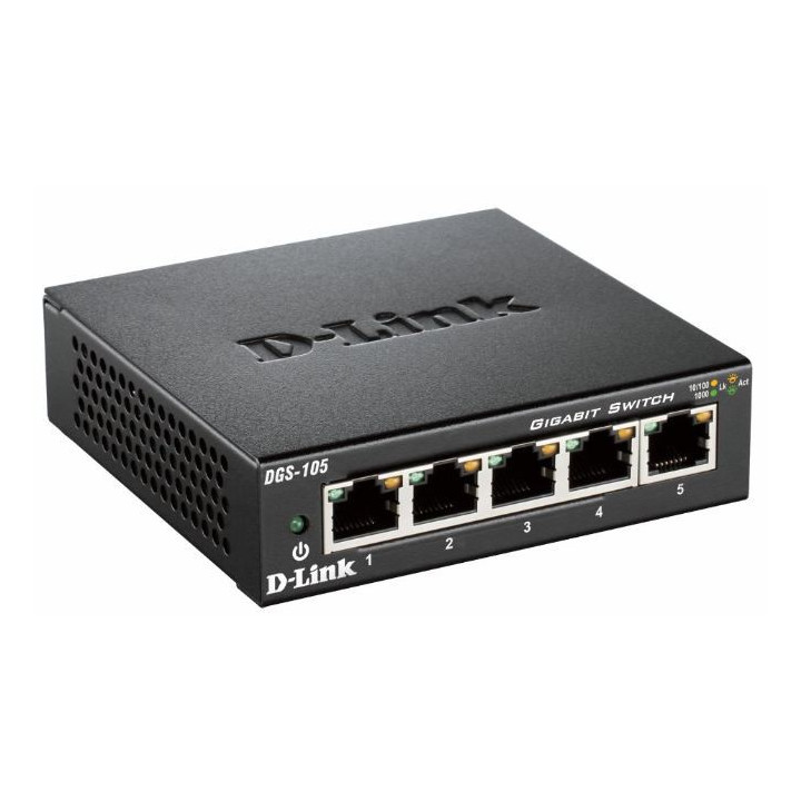 D-Link DGS-105 Preto