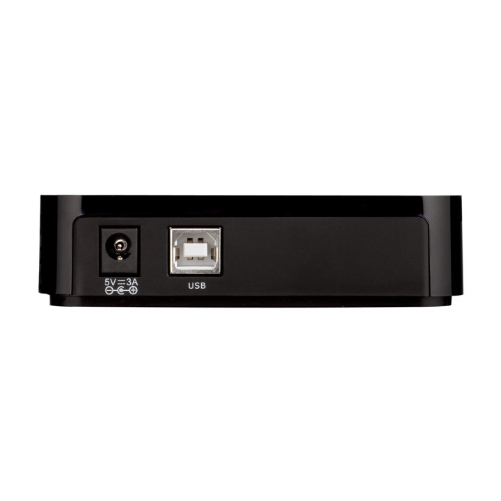 D-Link DUB-H7 USB 2.0 Type-B 480 Mbit s Preto