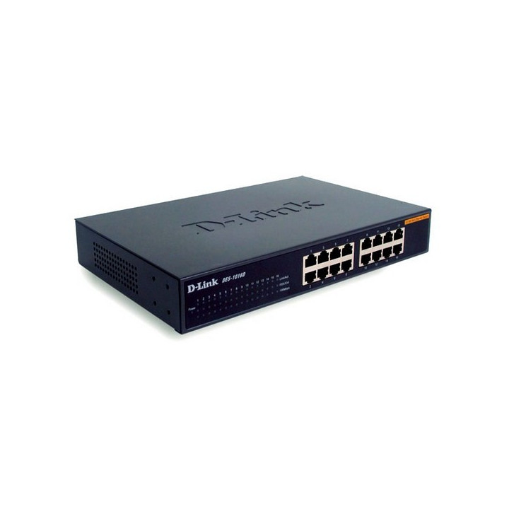 D-Link DES-1016D E switch de rede Não-gerido