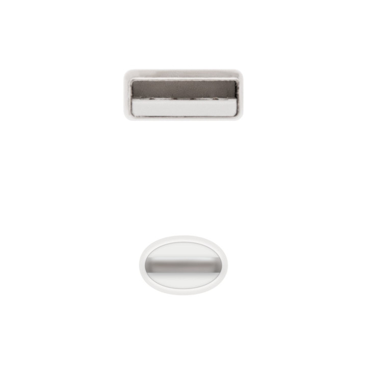 Nanocable 10.10.0401 cabo Lightning 1 m Branco