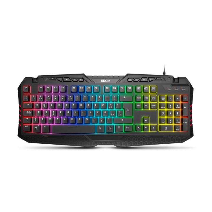 Krom Kritic RGB Rainbow Gaming Kit PT