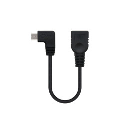 Nanocable 10.01.3600 cabo USB 0,15 m 2.0 Micro-USB B USB A Preto