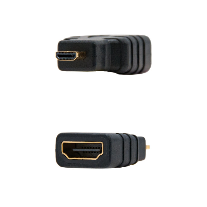 Nanocable 10.15.1206 cabo de interface adaptador de género HDMI Micro HDMI Preto