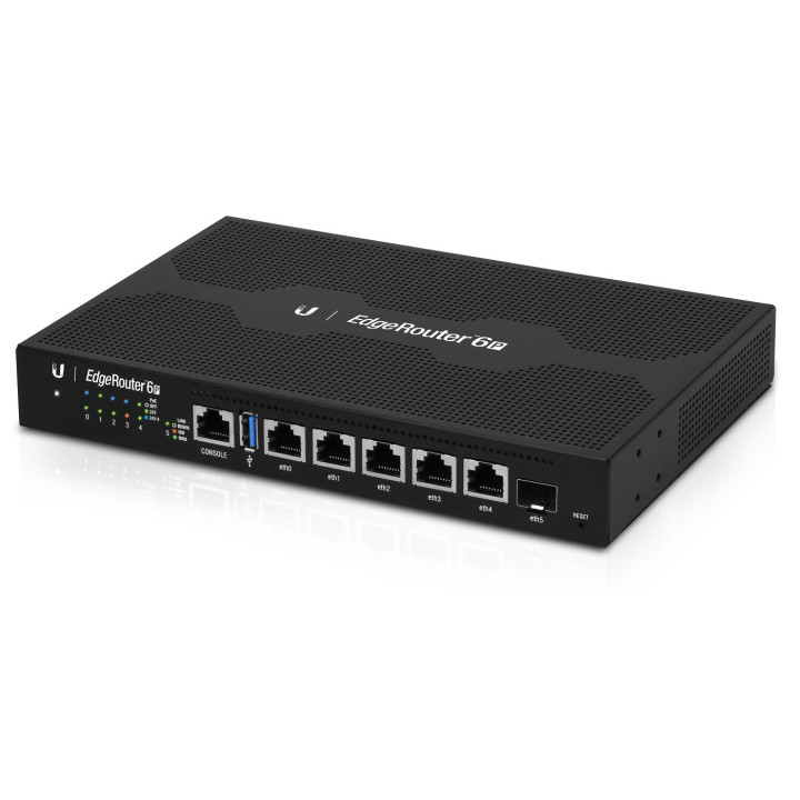 Ubiquiti Networks EdgeRouter 6P router com fio Gigabit Ethernet Preto