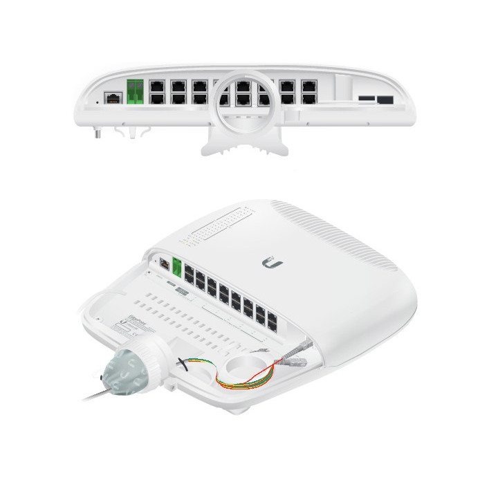 Ubiquiti Networks EP-S16 switch de rede L2 L3 Gigabit Ethernet (10 100 1000) Branco Apoio Power over Ethernet (PoE)