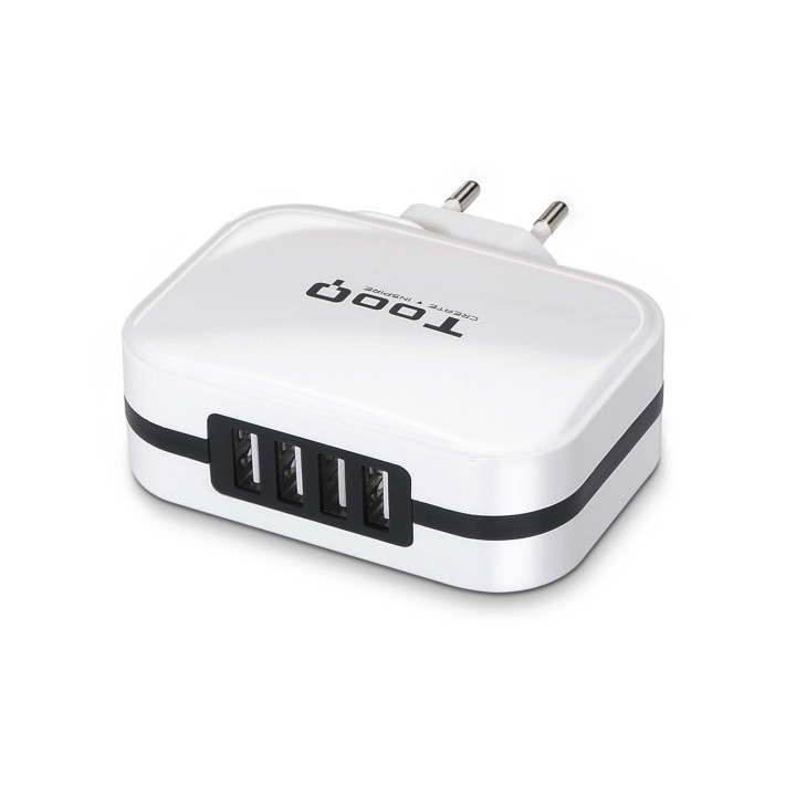 TooQ TQWC-1S04WT carregador de dispositivos móveis interior Branco