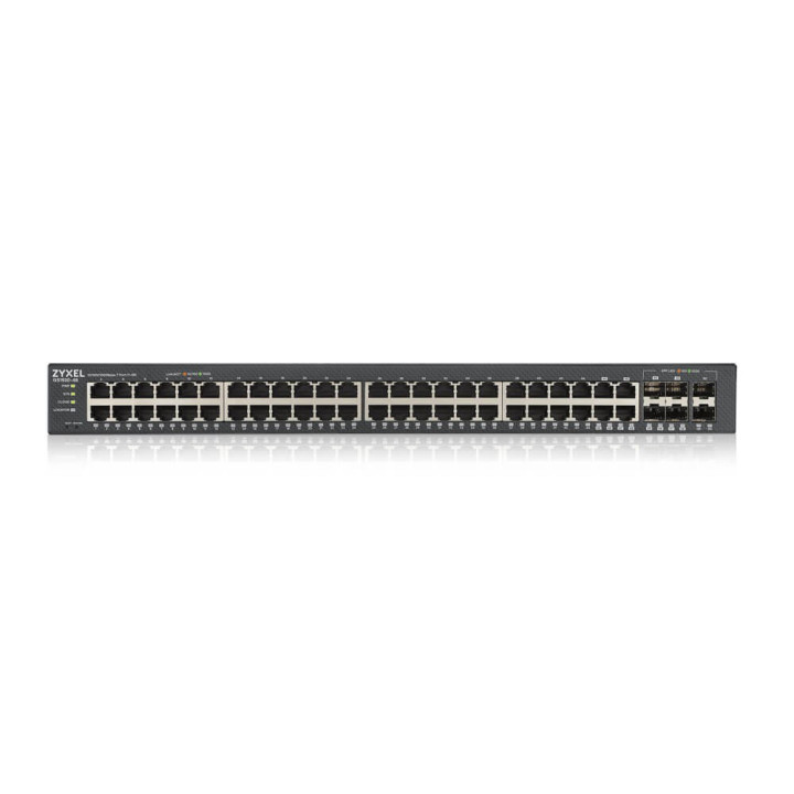 Zyxel GS1920-48V2 Gerido Gigabit Ethernet (10 100 1000) Preto