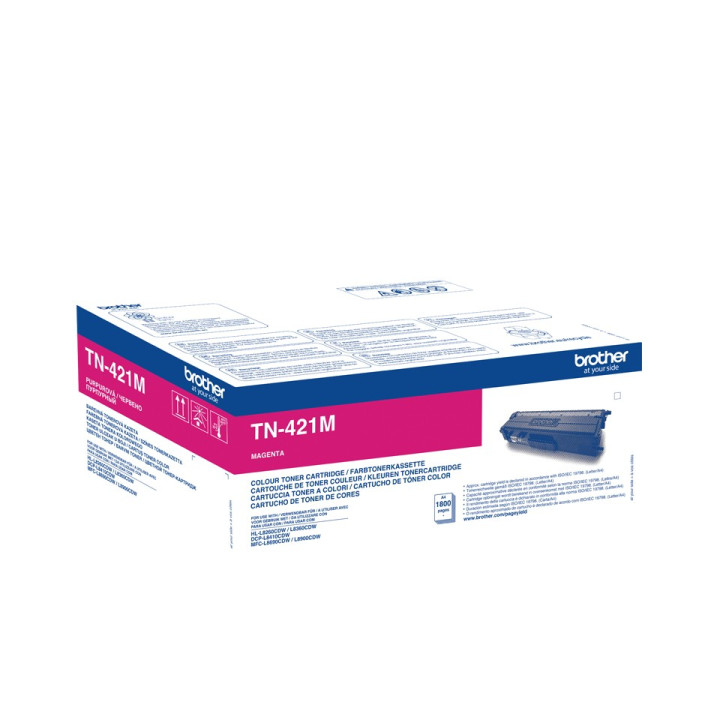 Brother TN-421M toner Original Magenta 1 unidade(s)