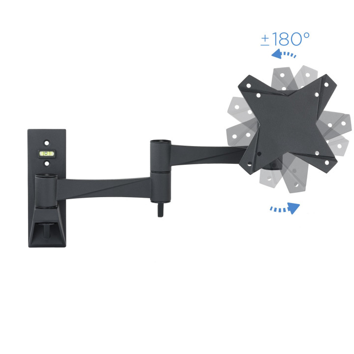 TooQ LP2323TN-B suporte de parede de ecrãs planos 58,4 cm (23") Preto