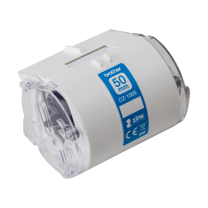 Brother CZ-1005 etiquetadora Branco sobre verde