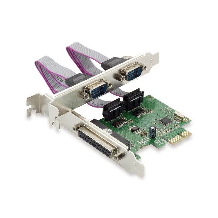 Conceptronic SPC01G placa adaptador de interface Paralelo, RS-232 Interno