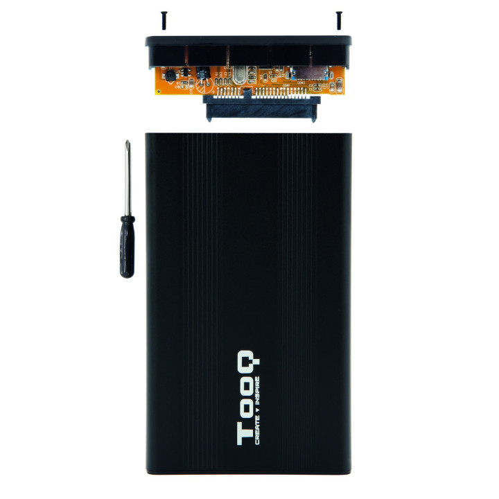 TooQ TQE-2510 2.5" Caixa de disco rígido Preto