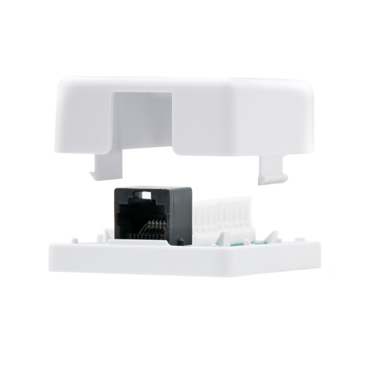 Nanocable 10.21.1501 tomada RJ-45 Branco
