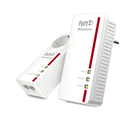 AVM FRITZ!Powerline 1260E WLAN Set International 1200 Mbit s Ethernet LAN Wi-Fi Branco 2 unidade(s)