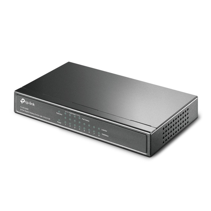 TP-LINK TL-SG1008P Gigabit Ethernet (10 100 1000) Cinzento Apoio Power over Ethernet (PoE)