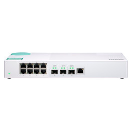 QNAP QSW-308-1C switch de rede Não-gerido Gigabit Ethernet (10 100 1000) Branco