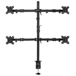 Ewent EW1514 suporte de mesa de ecrãs planos 81,3 cm (32") Fixação Aparafusar Preto