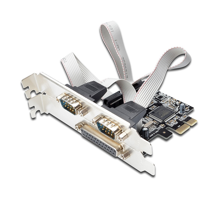 Ewent EW1158 placa adaptador de interface Paralelo, Serial, VGA Interno