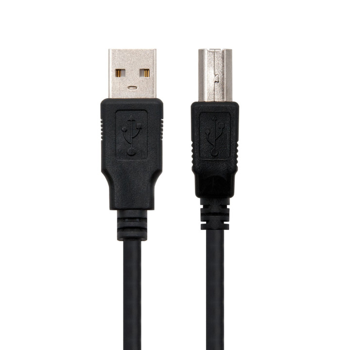 Nanocable 10.01.0105-BK cabo USB 4,5 m 2.0 USB A USB B Preto