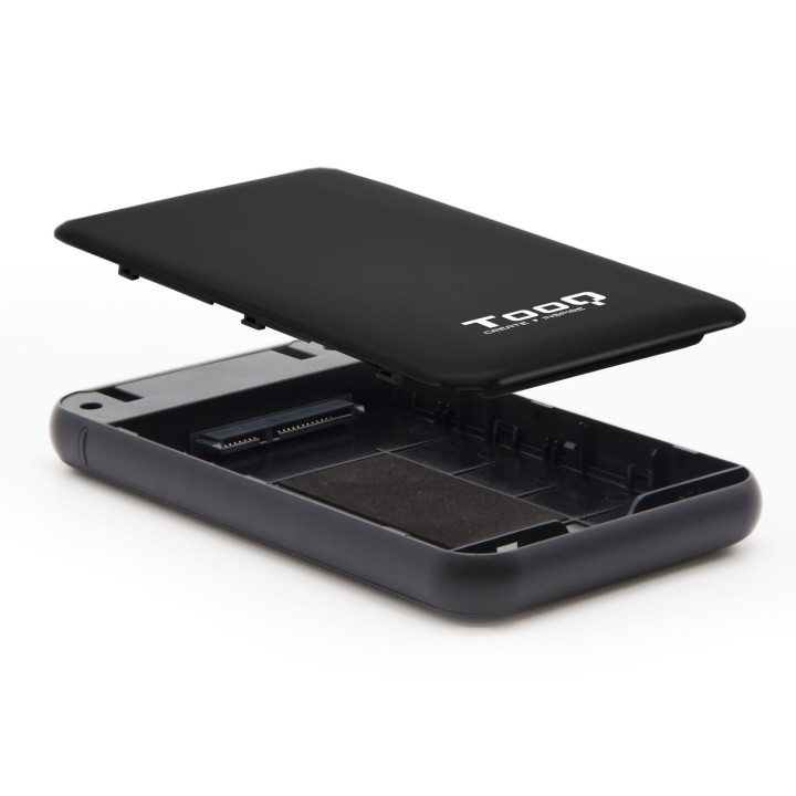 TooQ TQE-2528B Caixa para Discos Rígidos 2.5" Compartimento SSD Preto