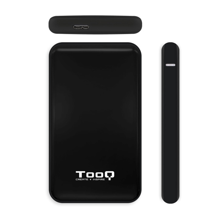 TooQ TQE-2528B Caixa para Discos Rígidos 2.5" Compartimento SSD Preto