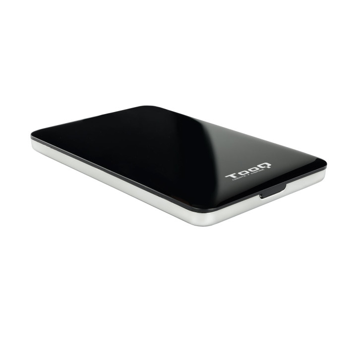 TooQ TQE-2538B Caixa para Discos Rígidos 2.5" Caixa de disco rígido Preto, Cinzento