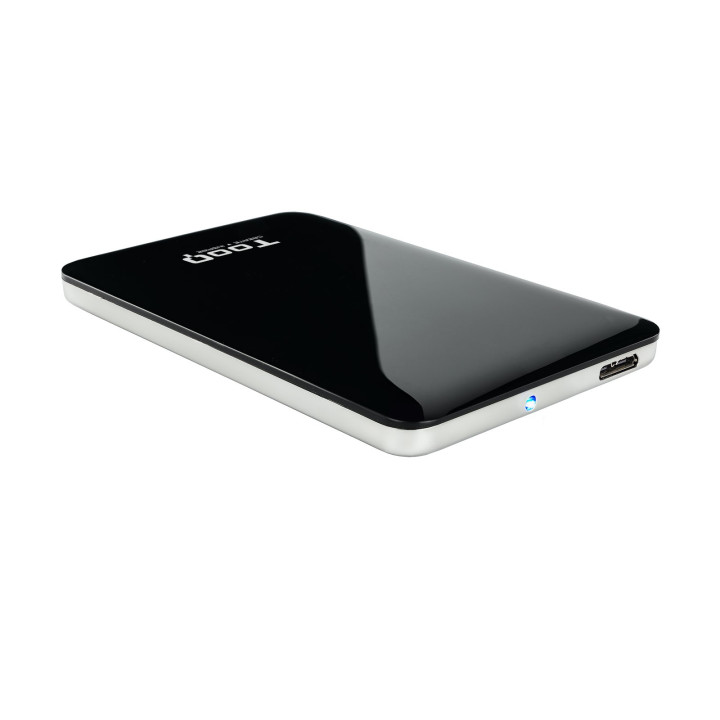 TooQ TQE-2538B Caixa para Discos Rígidos 2.5" Caixa de disco rígido Preto, Cinzento