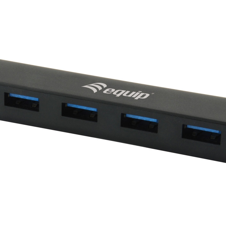 Equip 128954 hub de interface USB 3.2 Gen 1 (3.1 Gen 1) Type-C 5000 Mbit s Preto