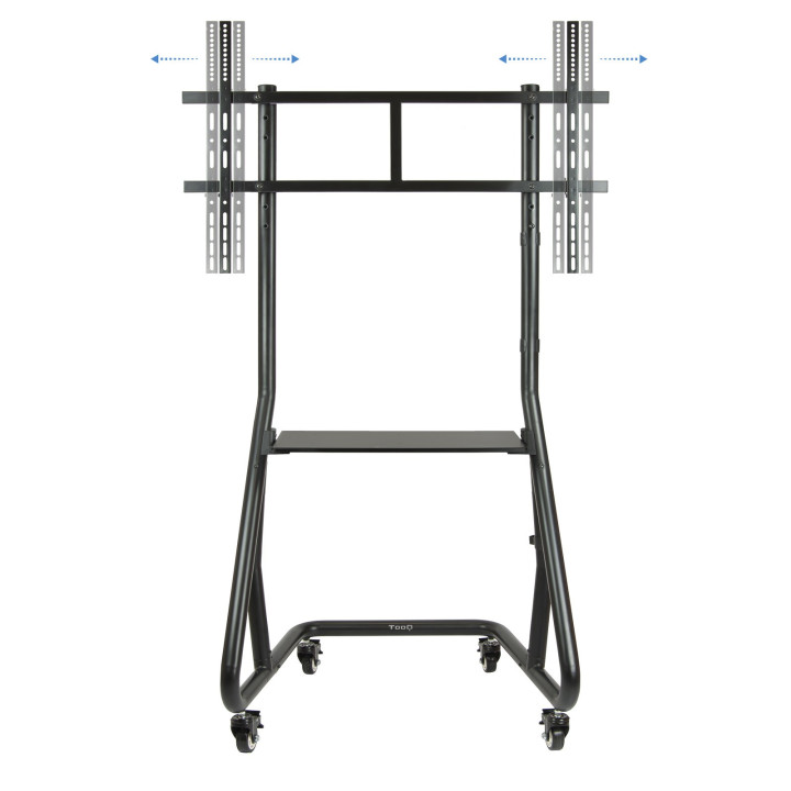 TooQ FS20200M-B suporte de chão de ecrãs planos 2,67 m (105") Suporte de plasma portátil Preto