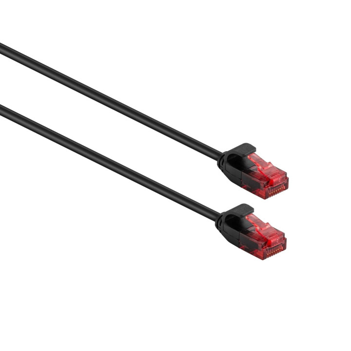 Ewent IM1046 cabo de rede 2 m Cat6 U UTP (UTP) Preto