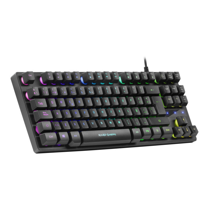 Mars Gaming MKTKL teclado USB QWERTY Português Preto